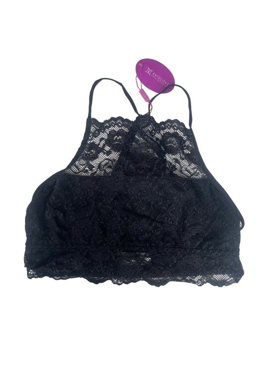 Avidlove Tops - Avidlove Lace Bralette Cami Cropped Small Black New Halter